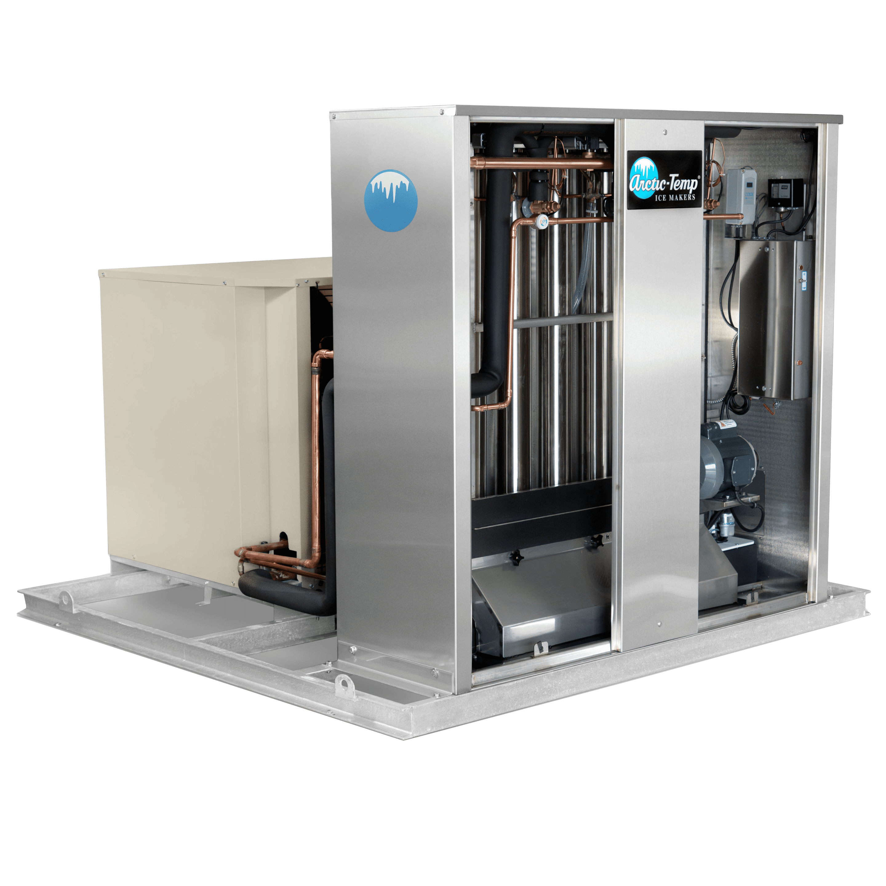 1000 SM-L Industrial Ice Machine – 6,500 lbs of Ice Per Day