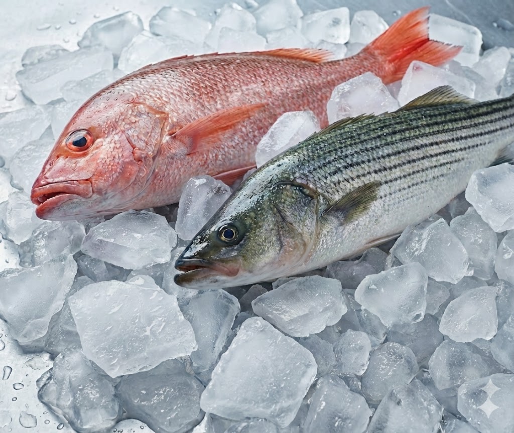 Industrial ice machine for seafood processing for sale