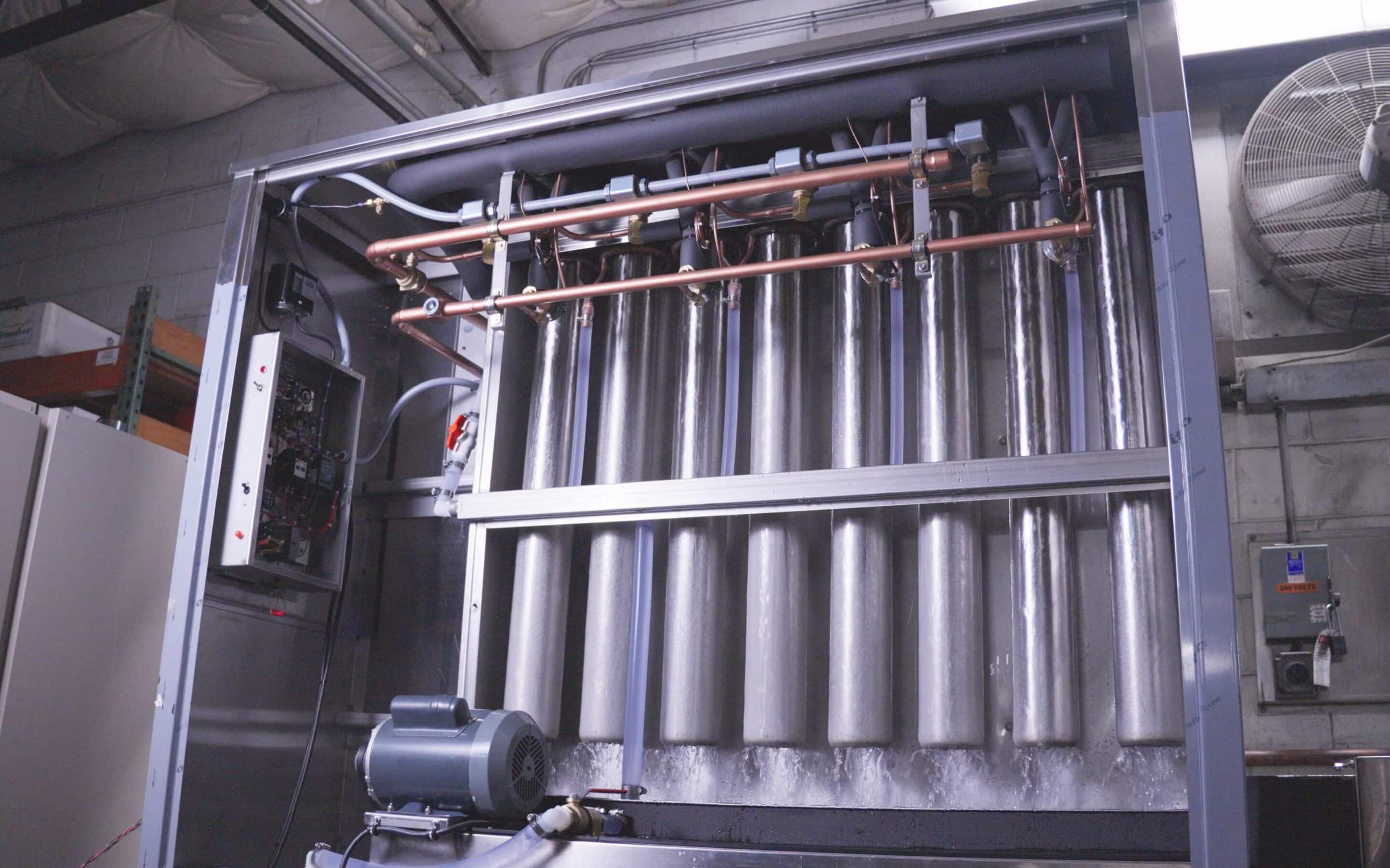 Commercial industrial ice maker machine