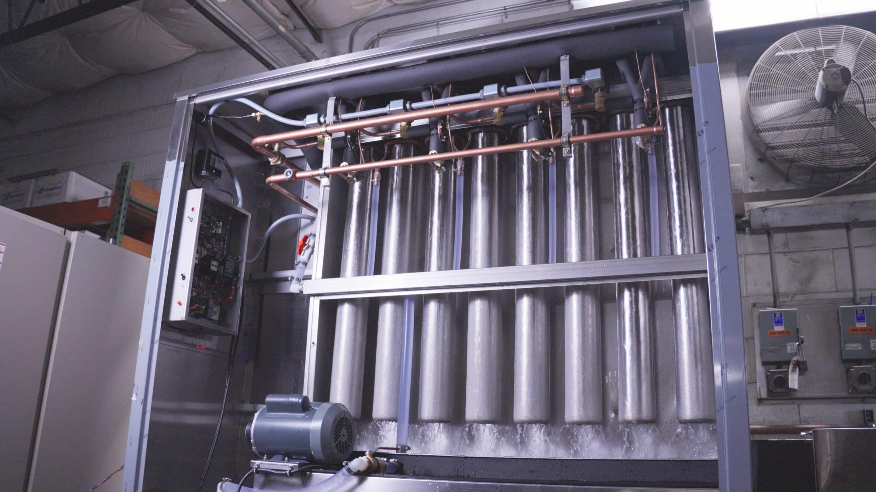 Commercial industrial ice maker machine