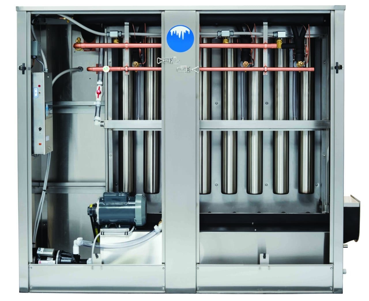 industrial ice maker for poultry processing